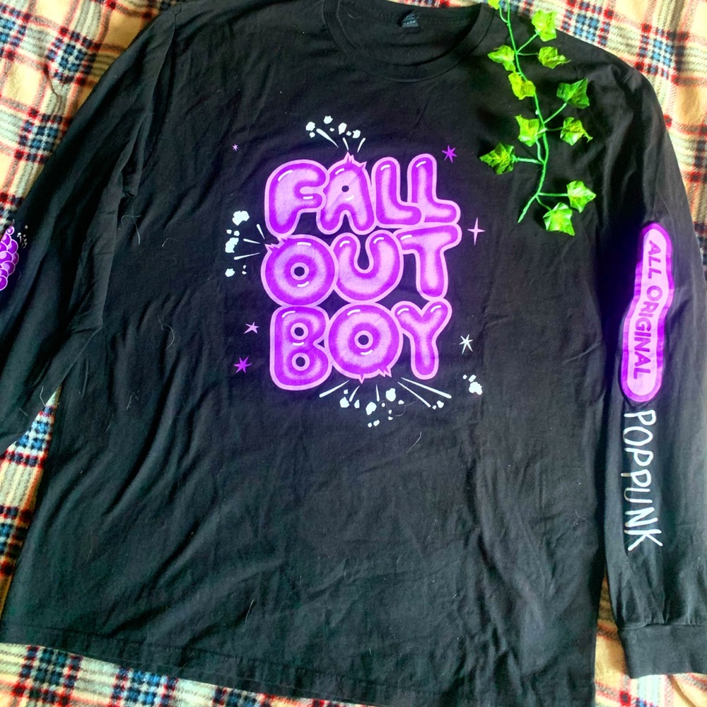 ‘FALL OUT BOY’ MANIA LONG SLEEVE TEE